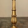 Pair 19th Century Giltwood Candlestick Table Lamps