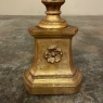 Pair 19th Century Giltwood Candlestick Table Lamps