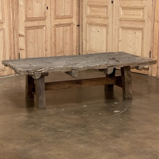 18th Century Rustic Door Repurposed as Coffee Table