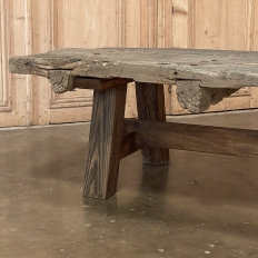 18th Century Rustic Door Repurposed as Coffee Table