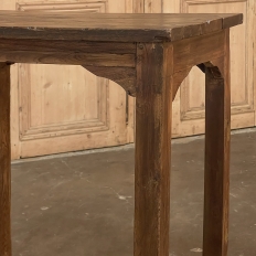 Rustic Swedish Pine End Table