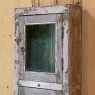Rustic Antique Painted Wall Cabinet
