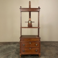 Rare 18th Century Dutch Printer's Paper Press