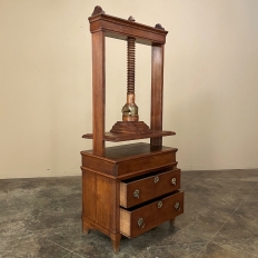 Rare 18th Century Dutch Printer's Paper Press