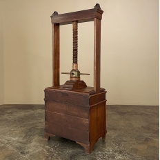 Rare 18th Century Dutch Printer's Paper Press