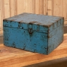 19th Century Swedish Painted Compartmentalized Box with Hasp