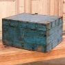 19th Century Swedish Painted Compartmentalized Box with Hasp
