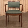 Mid-Century Mahogany Armchair by De Coene