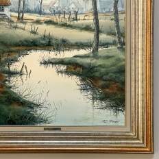 Framed Oil Painting on Canvas by Paul Boonaert (1946-)