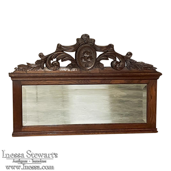 Antique Country French Mantel Mirror