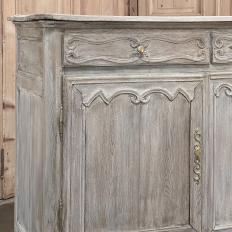 Early 19th Century Country French Whitewashed Buffet