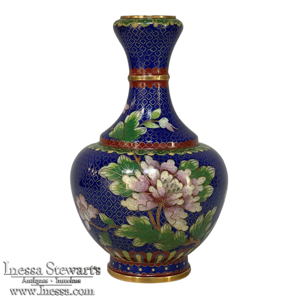 19th Century Cloissone Vase