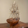 19th Century Naval Architect's Scale Model of a French 70-Gun Frigate