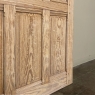 19th Century Gothic Double-Sided Solid Pine Exterior Door