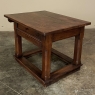 Early 19th Century Rustic Dutch Oak Side Table