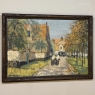 Antique Framed Oil Painting on Canvas by Leo Van Der Smissen (1900-1966)