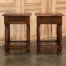 Pair Antique Country French Nightstands ~ End Tables