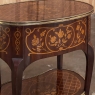 19th Century Dutch Marquetry End Table
