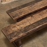 Pair Rustic Dutch Oak Benches