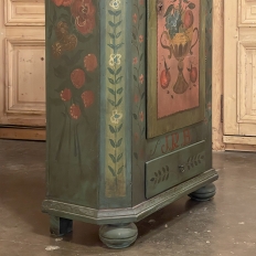 18th Century Austrian Painted Bonnetiere ~ Petite Armoire