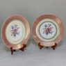 Pair Antique Hand-Painted Plates from Turschenreuth of Bavaria