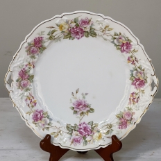 Antique Hand-Painted Platter from Hutschenreuther of Bavaria
