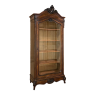 19th Century French Louis XV Rosewood Display Armoire