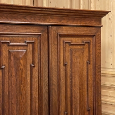 19th Century Dutch Oak Armoire ~ Cabinet