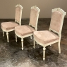 Set of 12 Napoleon III Period Painted Dining Chairs