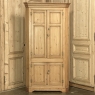19th Century Rustic Swedish Pine Corner Cabinet