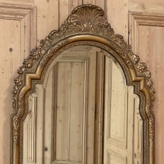 Vintage Italian Neoclassical Giltwood Mirror