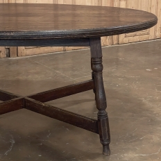 Antique Rustic Country French Oval Dining Table ~ Breakfast Table