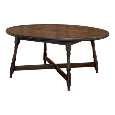 Antique Rustic Country French Oval Dining Table ~ Breakfast Table