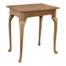 19th Century Rustic Queen Anne Stripped End Table