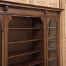 Grand Antique French Renaissance Revival Triple Bookcase