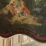 19th Century Liegoise Louis XIV Trumeau with Romantic Painting