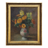 Antique Framed Oil Painting on Canvas by Albert Pinot (1875-1962)