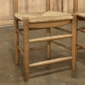Set of 6 Rustic Country French Rush Seat Dining Chairs