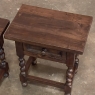 Pair Vintage Rustic Barley Twist End Tables ~ Nightstands
