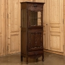 19th Century Country French Vitrine ~ Curio Cabinet from Normandie