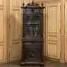 19th Century French Renaissance Revival Hunt Cabinet ~ Bookcase