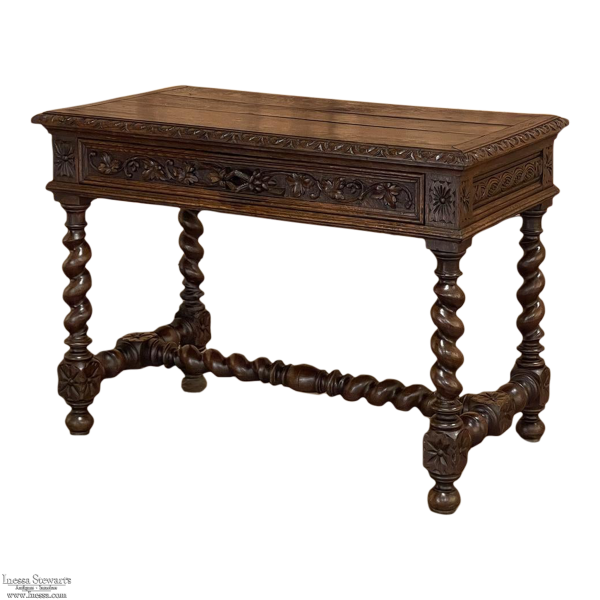 19th Century French Renaissance End Table