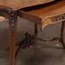 19th Century French Louis XV Walnut Writing Table
