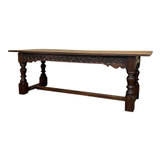 19th Century Rustic Country French Farm Table