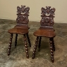Pair Dutch Renaissance Side Chairs
