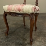 19th Century French Napoleon III Period Walnut Salon Chair