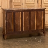 19th Century French Louis XVI Walnut Marble Top Buffet