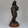19th Century French Spelter Statue by Emile Bruchon (1806-1895)