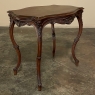 19th Century French Louis XV Walnut End Table