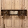 Antique Country French Walnut Wall Cabinet